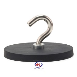 Rubber Coated Magnetic Hook